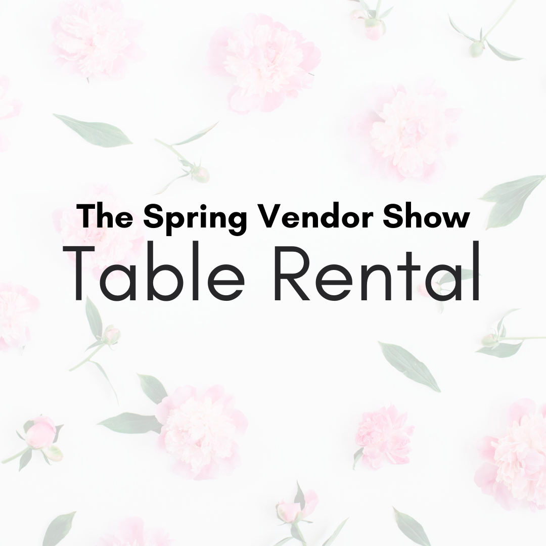 Table Rentals | 2026 Spring