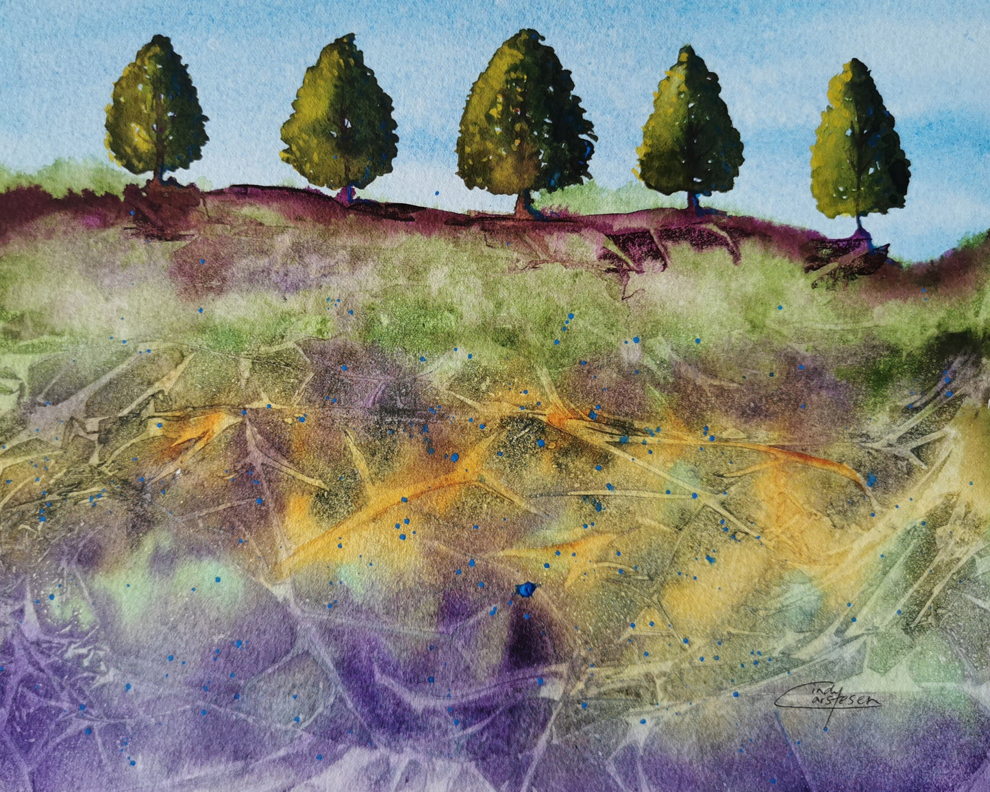 Five on the Cliffside