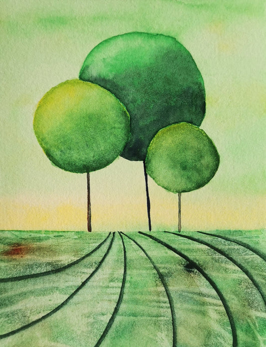 Spring Lollipop Trees