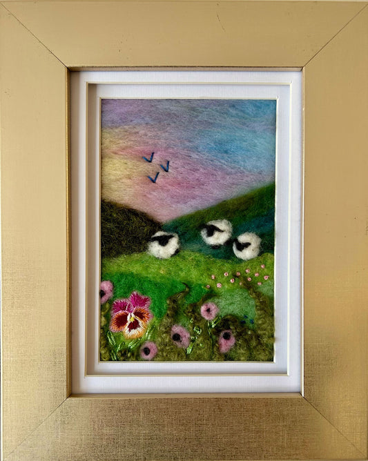 Grazing Under a Summer Sky