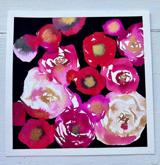 Champagne and opera pink rose