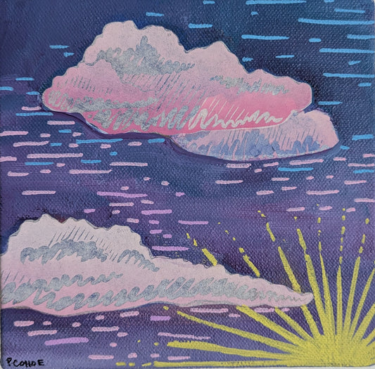 Look up, deep breath