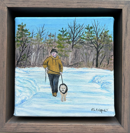 Cute in my black coat