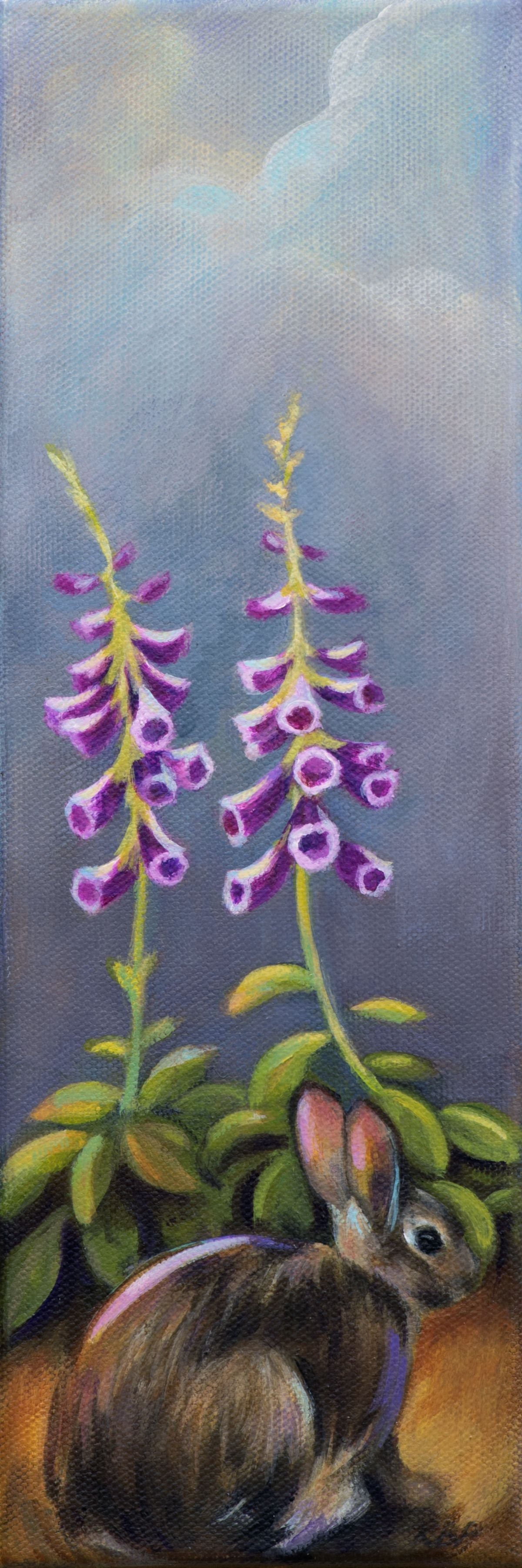 Rabbit and Foxglove