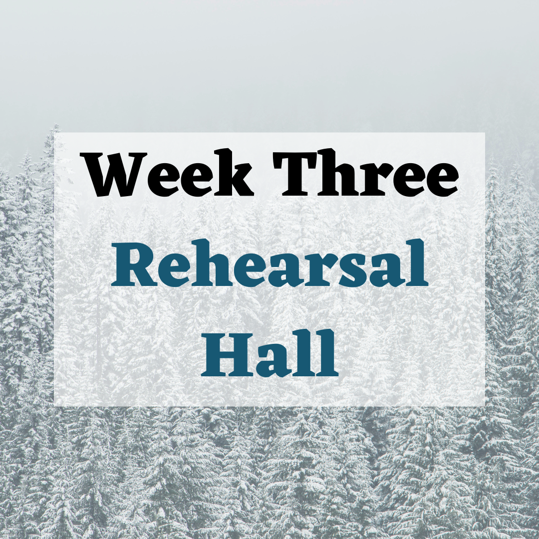 Week Three: Rehearsal Hall | 2024 Holiday Market Registration