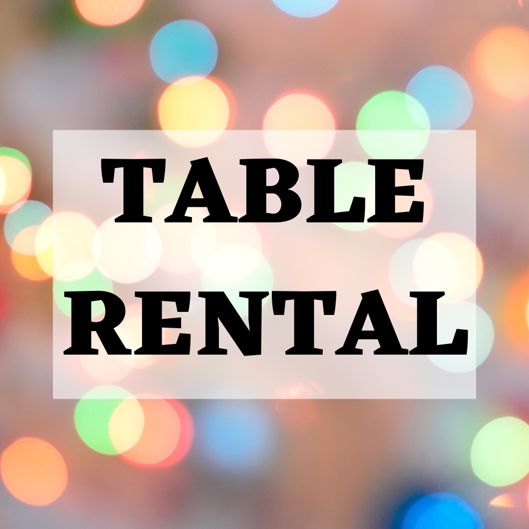 Table Rentals | 2025 Spring Vendor Show